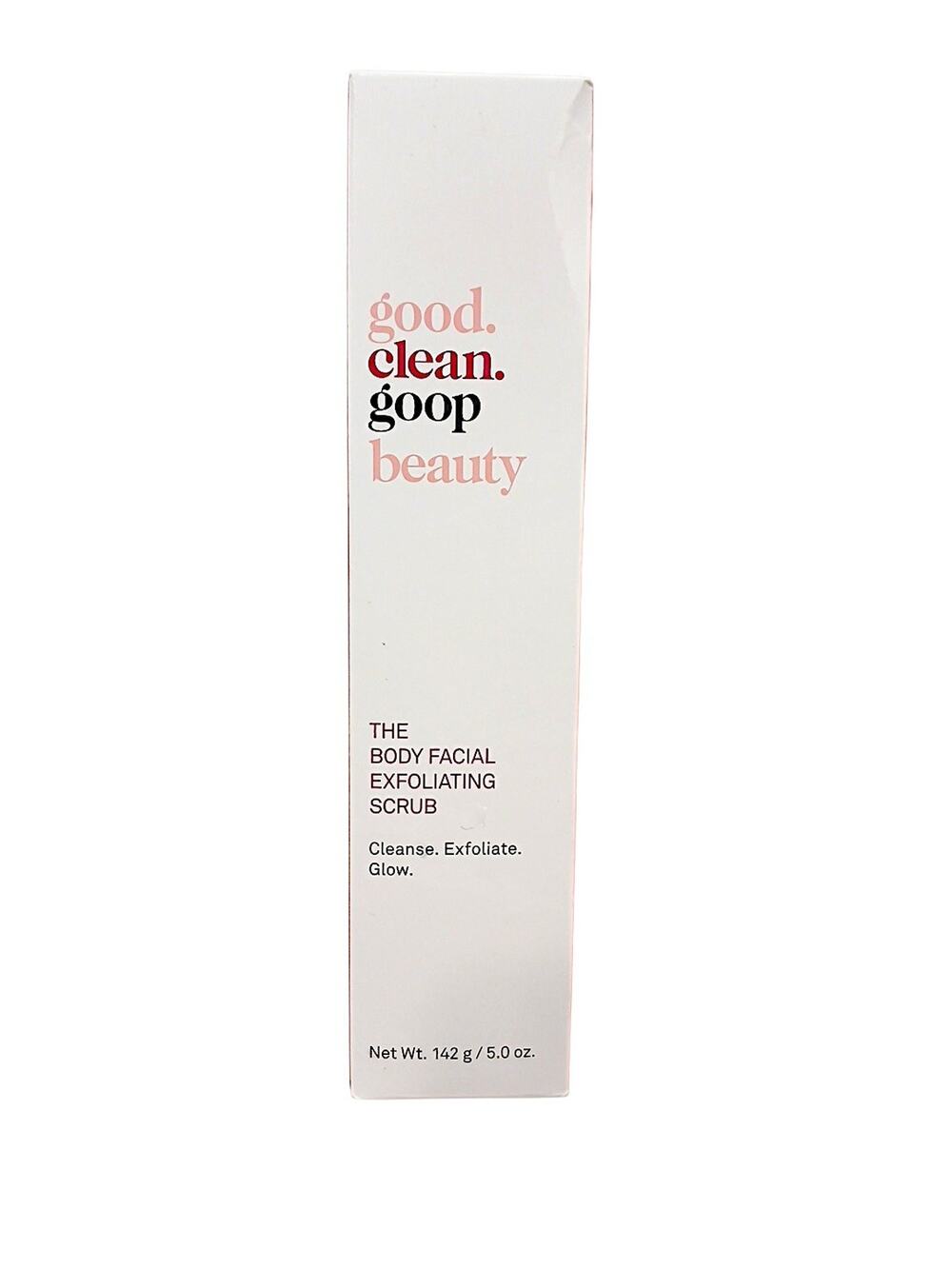 GOOP‎ Clean beauty BODY FACIAL Exfoliating SCRUB 4.2 oz Tube Gweneth Paltrow